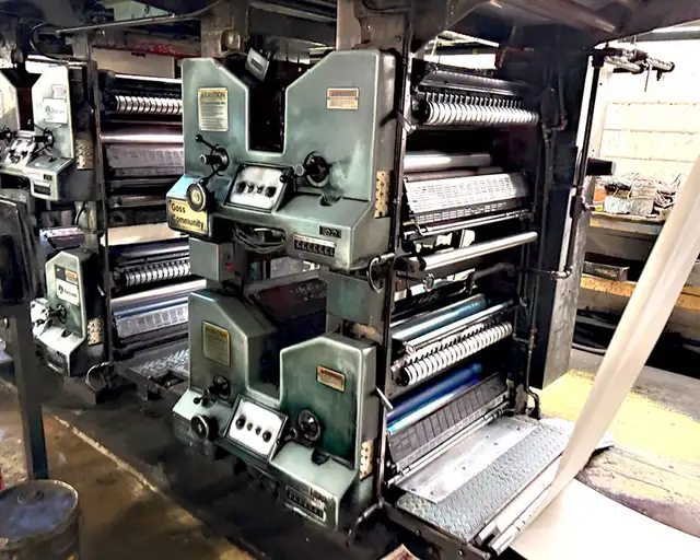 Goss Community SSC 578 Web Offset Press |  22.75' Cut-off - Photo 5