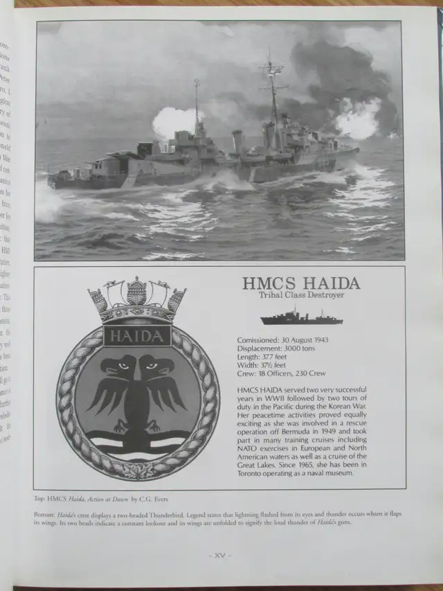 HMCS HAIDA Battle Ensign Flying by Barry M. Gough – 2001 HC - Photo 7