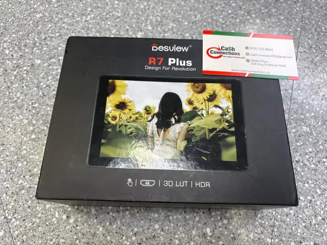 Desview R7 Plus 8" 4K Monitor Boxed