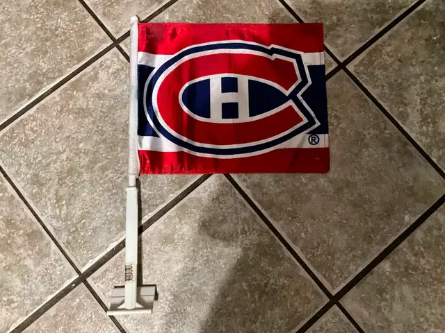 Drapeau de voiture Canadien de Montréal