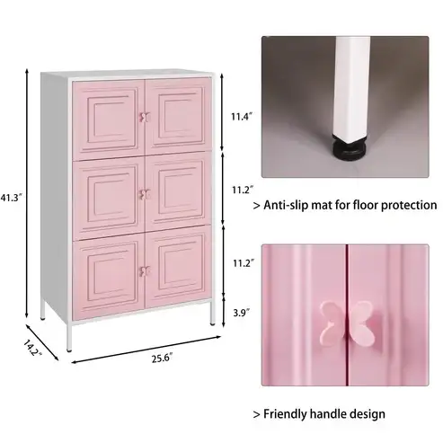 Brand New 6-Cube Storage Cabinet with Doors $99 - Photo 4