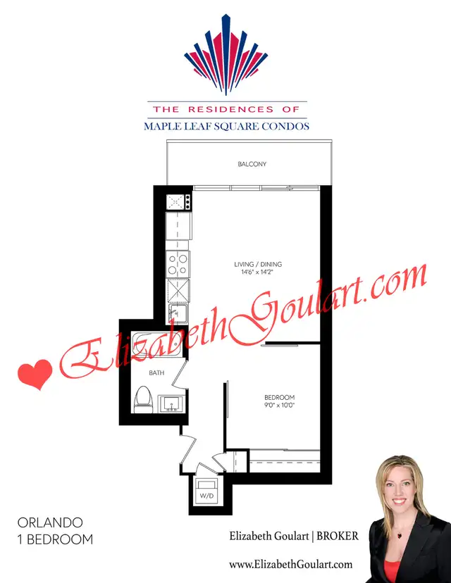 65 BREMNER BLVD - MAPLE LEAF SQUARE - 1 BEDROOM W/ CN TOWER VIEW - Photo 6
