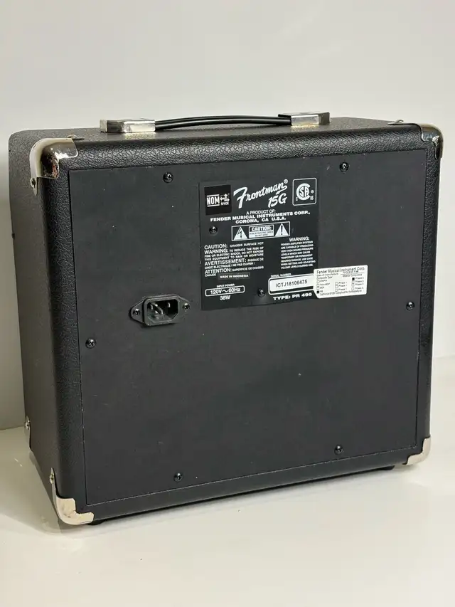 Fender Frontman 15G Guitar Amp – Tested Working - Photo 2