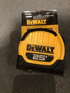 dewalt tape measure 25' NEW $20