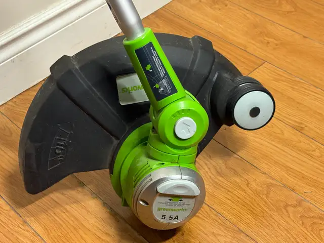 Greenworks 15" Electric String Trimmer 5.5A Lawn Tool - Photo 5