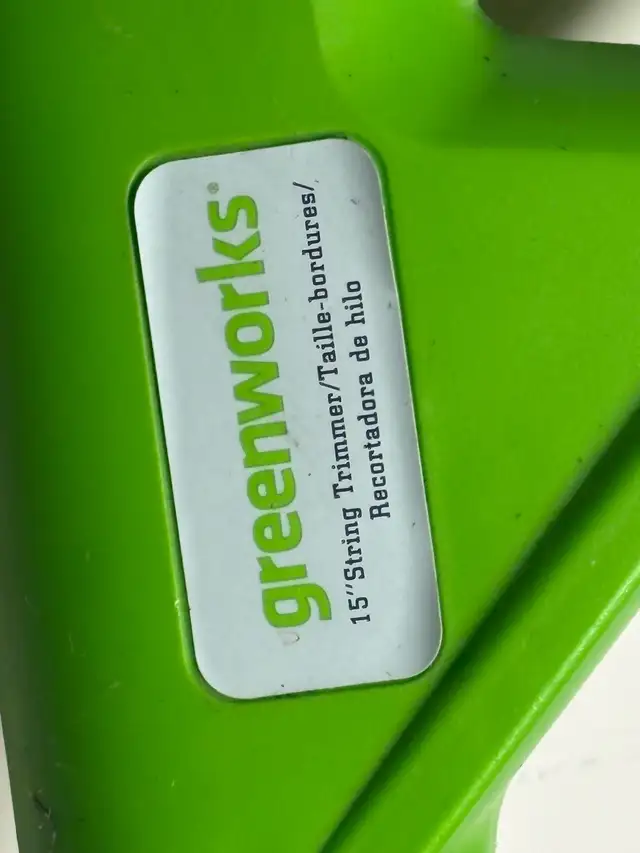 Greenworks 15" Electric String Trimmer 5.5A Lawn Tool - Photo 6