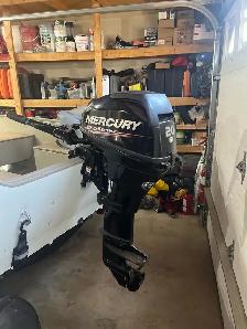 Boat and trailer for sale .
