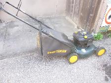 CRAFTSMAN 21'BRIGGS 6.25 H/P LAWN PUSH MOWER WITH REAR BAGGER