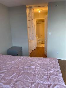 Spacious Fully Furnished Master Bedroom with Private Bathroom –