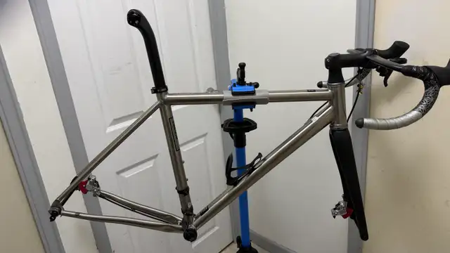Beautiful Titanium Road Bike Frameset