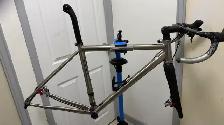 Beautiful Titanium Road Bike Frameset