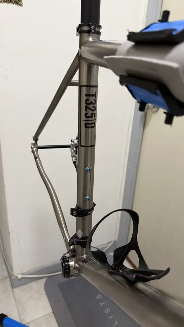 Beautiful Titanium Road Bike Frameset - Photo 4