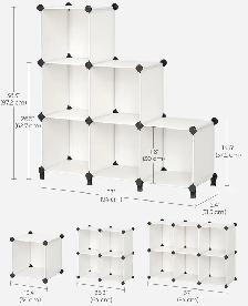 6-Cube Modular Storage Organizer - Photo 2