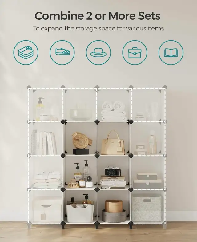6-Cube Modular Storage Organizer - Photo 5