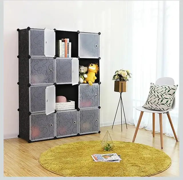 12-Cube Modular Wardrobe Storage Organizer - Photo 2