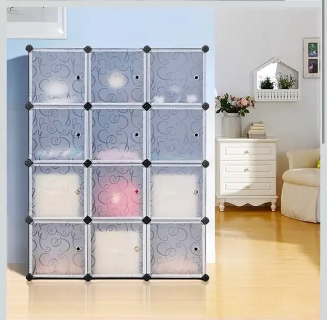 12-Cube Modular Wardrobe Storage Organizer - Photo 5