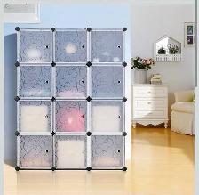 12-Cube Modular Wardrobe Storage Organizer - Photo 5