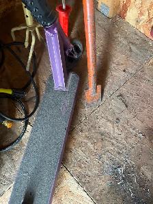 scooter for sale purple finish