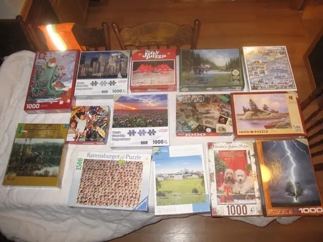 93 BRAND NEW 1000,14500 PIECE PUZZLES FACTORY SEALED $10-$6 - Photo 3