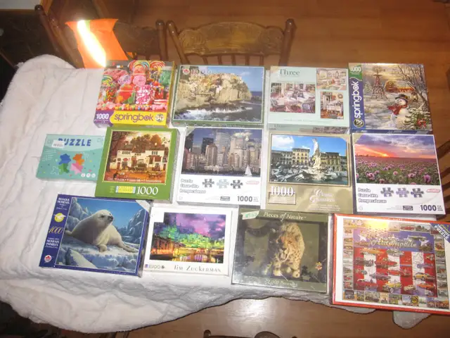93 BRAND NEW 1000,14500 PIECE PUZZLES FACTORY SEALED $10-$6 - Photo 5