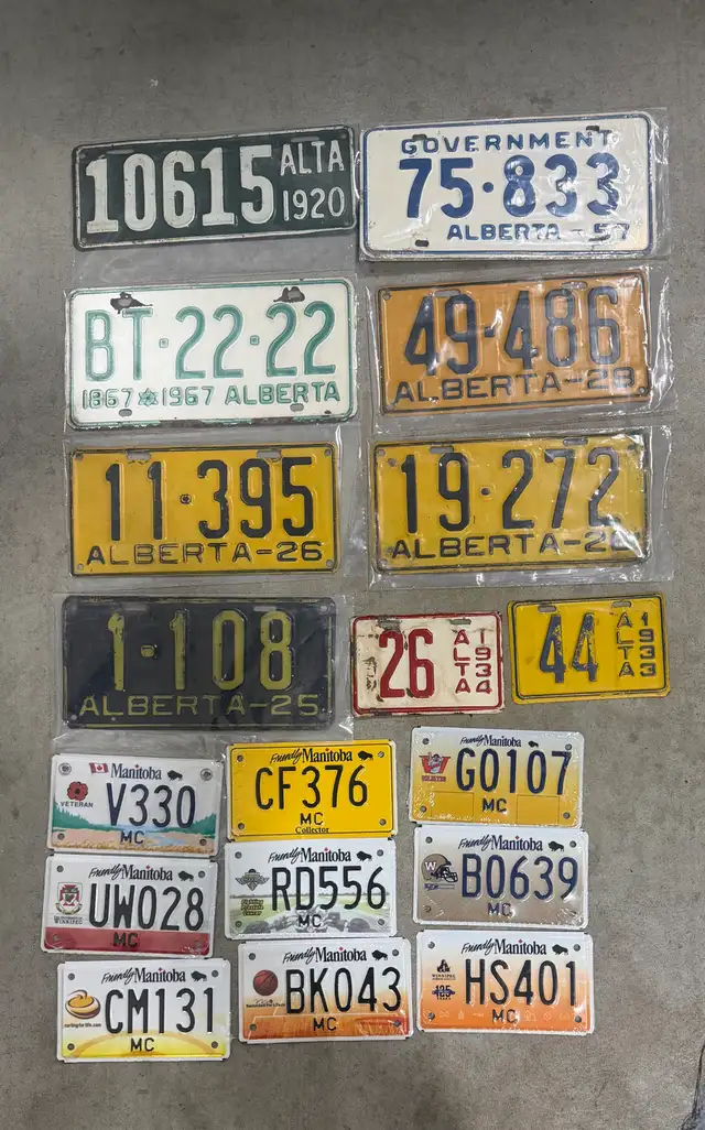 Wanted!! Cash paid for old license plates and related items