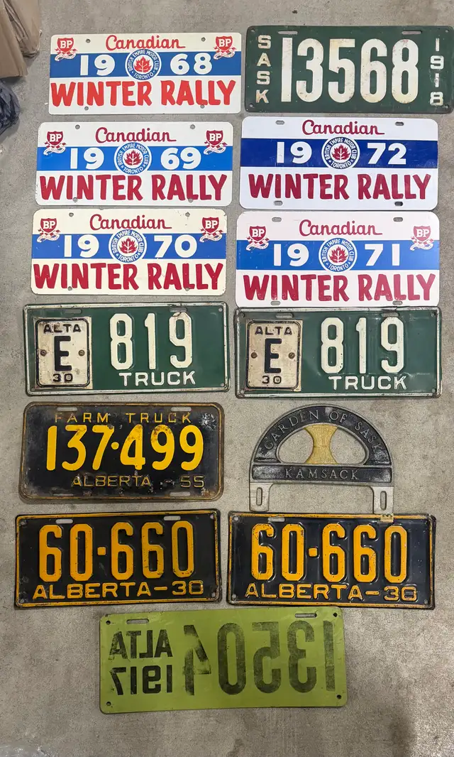 Wanted!! Cash paid for old license plates and related items - Photo 3