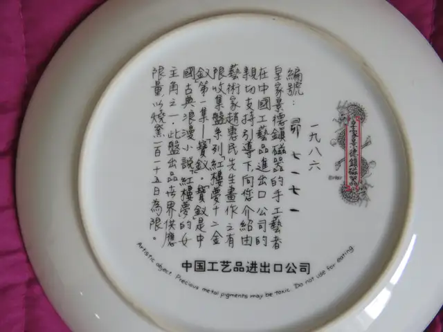 PAO-CHAI COLLECTOR PLATE - Photo 2