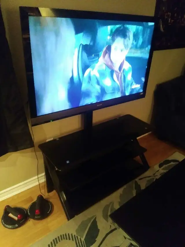 SONY 52 INCH TV WITH STAND