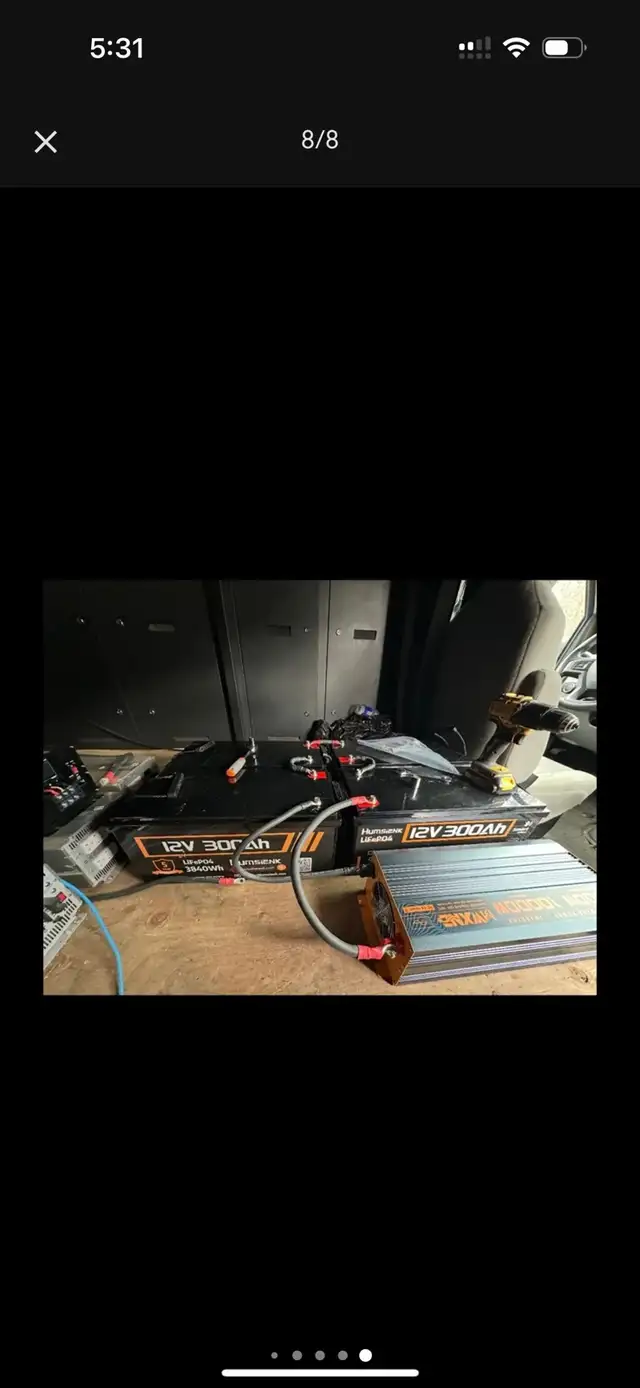 COMMERCIAL BATTERY & INVERTER LOT – CONTACT FOR PRICE
