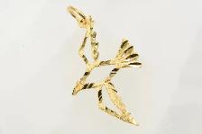 10K BIRD PENDANT