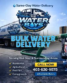 Water Delivery/Hauling — Red Deer & Central Alberta