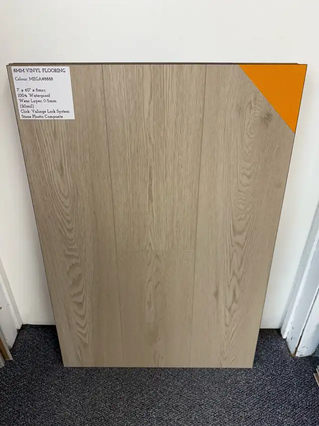 8mm vinyl flooring with pad $2.29 sqf - Photo 3