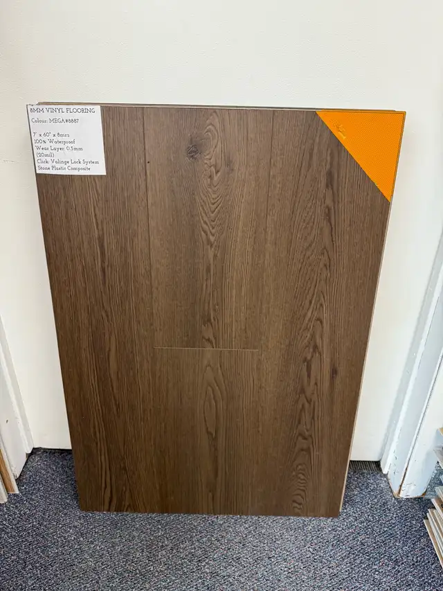 8mm vinyl flooring with pad $2.29 sqf - Photo 5