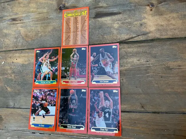 7. 1999-2000 TOPPS NBA BASKETBALL SERIES 2 Cards !
