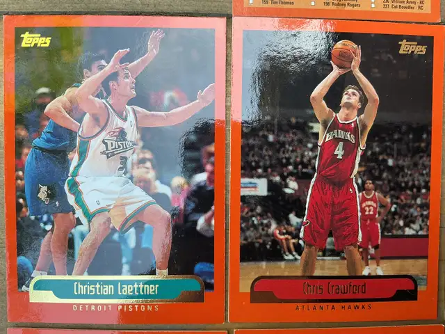 7. 1999-2000 TOPPS NBA BASKETBALL SERIES 2 Cards ! - Photo 3