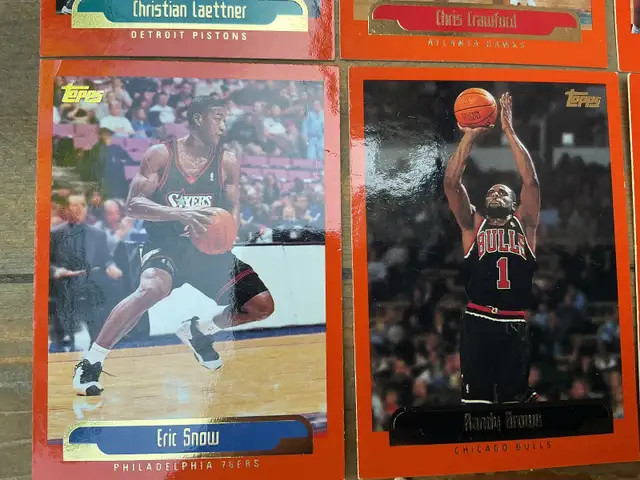 7. 1999-2000 TOPPS NBA BASKETBALL SERIES 2 Cards ! - Photo 4