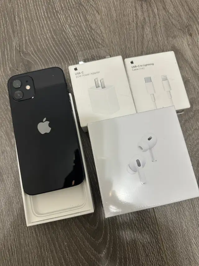 IPHONE 12 MINI 128GB AIRPODS PKG/DELIVERY