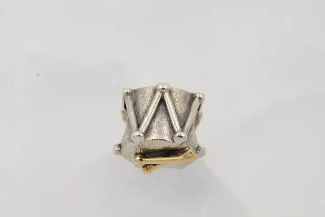 925 PANDORA DRUM CHARM 790412 - Photo 5
