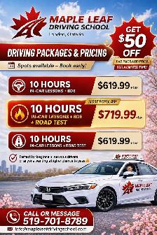 G2/G driving lessons