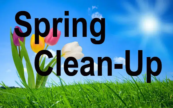 Offering Spring cleanup