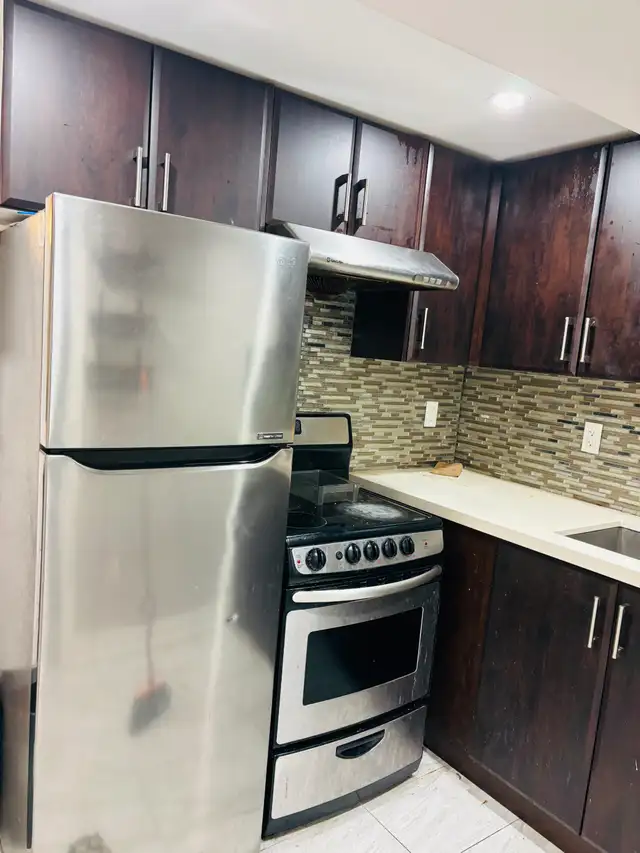 2 Bedrooms, 1 washrooms Basement Apartment: Brimley and Danforth