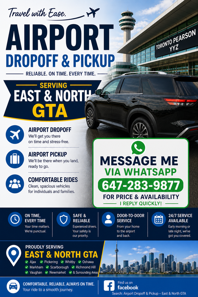 Airport Dropoff & Pickup