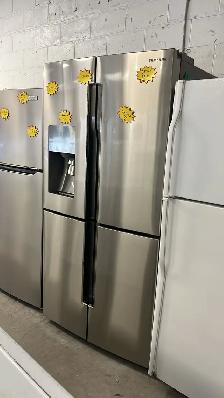 Samsung Counter Depth 36" 4 Door Refrigerator Fully Tested - Photo 2