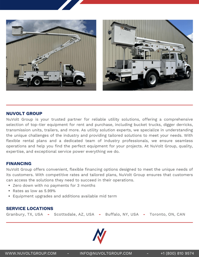 2020 International Altec AA55-MH Bucket Truck - Photo 2