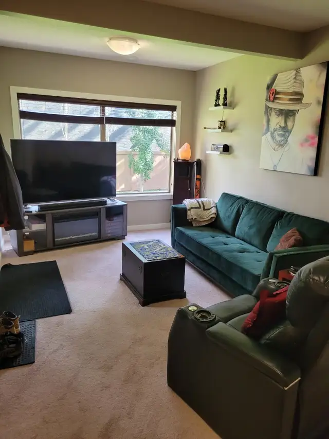 2 bedroom walkout basement suite available now