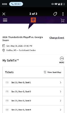 thunderbirds tickets may 9th