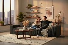 Brand New 111 -inch modular boneless sofa Special $259