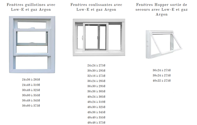 good brand new canadian windows for sale