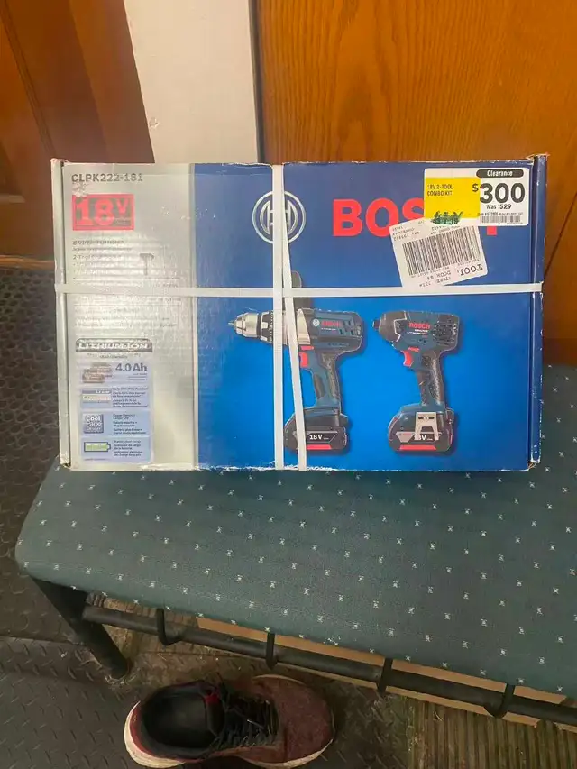 orginal Bosch 18 volt 2 tools combo kit - Photo 2