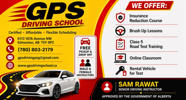 Driving Lessons Edmonton | GPS Driving School | Road Test Prep - Photo 4